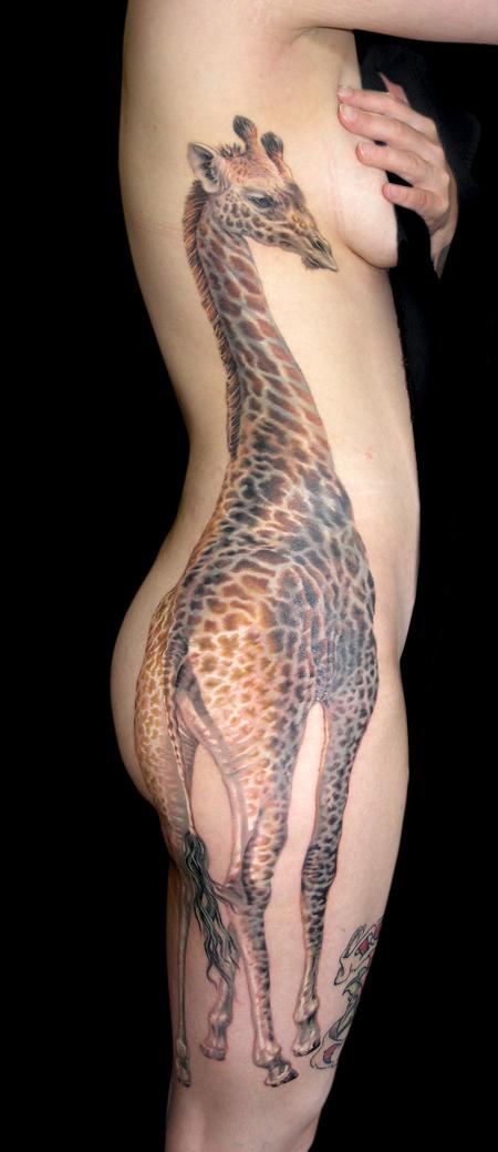 Tattoos - Giraffe - 100138